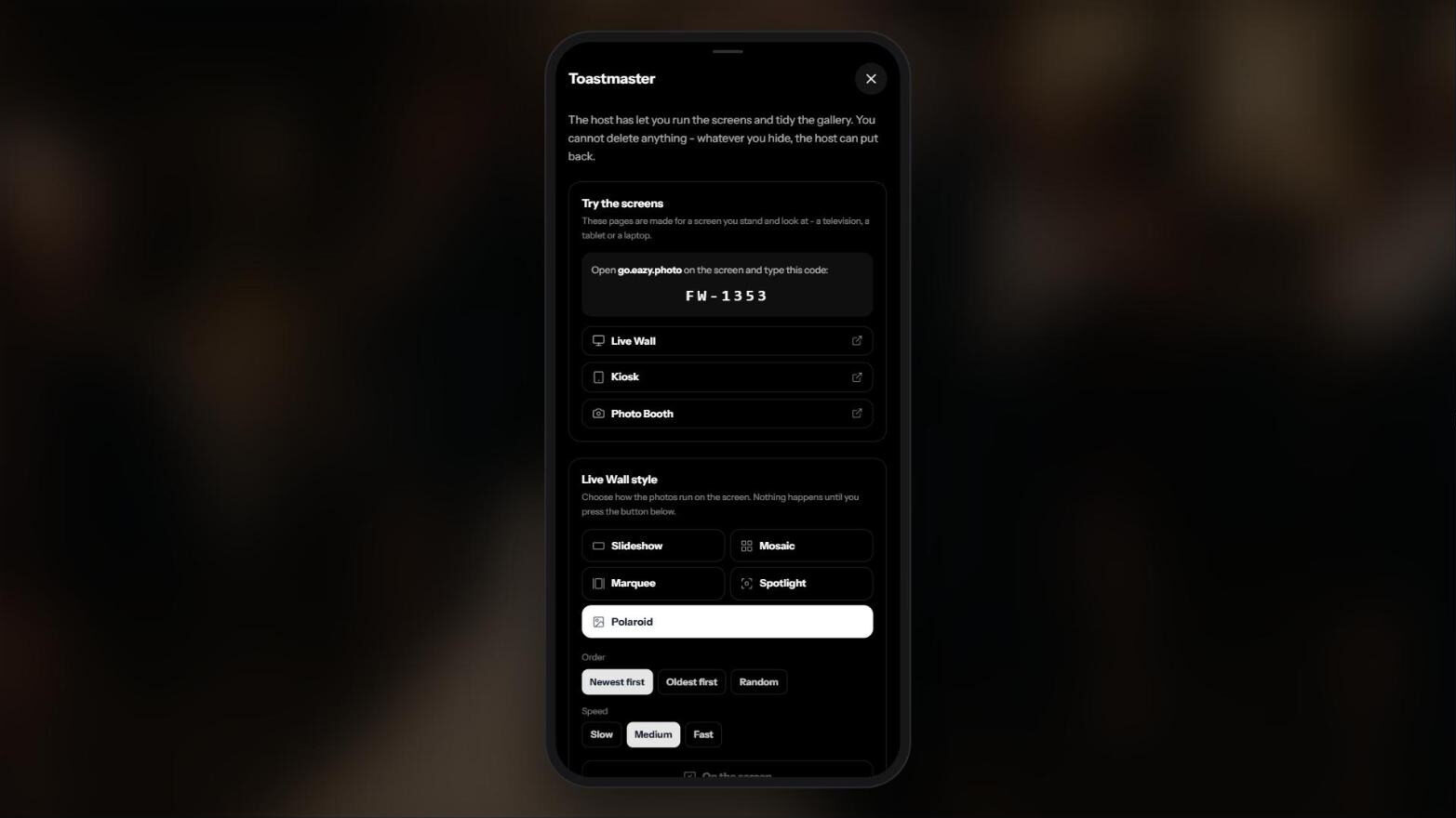 Hand the organizer the keys - without handing over your account